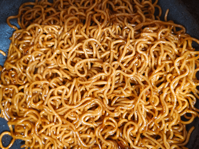 伊達焼きそば完成