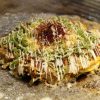 赤鬼広島焼(仮称）、試作第1号。見た目は辛そうでも、本当に目指す味はただ辛いだけではない“旨辛”です